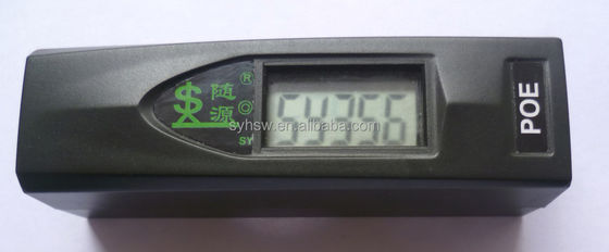 48V POE RJ45 LCD 카운터 ABS 껍질 재료와 5V 라인 전압