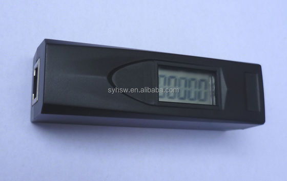 48V POE RJ45 LCD 카운터 ABS 껍질 재료와 5V 라인 전압