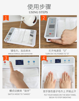여성 디자인 된 손 반투명 기계 광물 공식 장기적인 결과